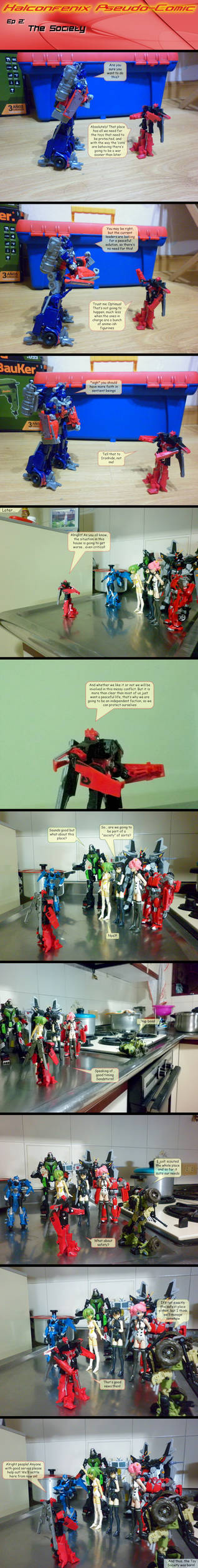 Pseudocomic Abridged Ep 2 by halconfenix