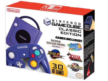 Nintendo-gamecube classic mini by xxgabrielemurruxx on DeviantArt