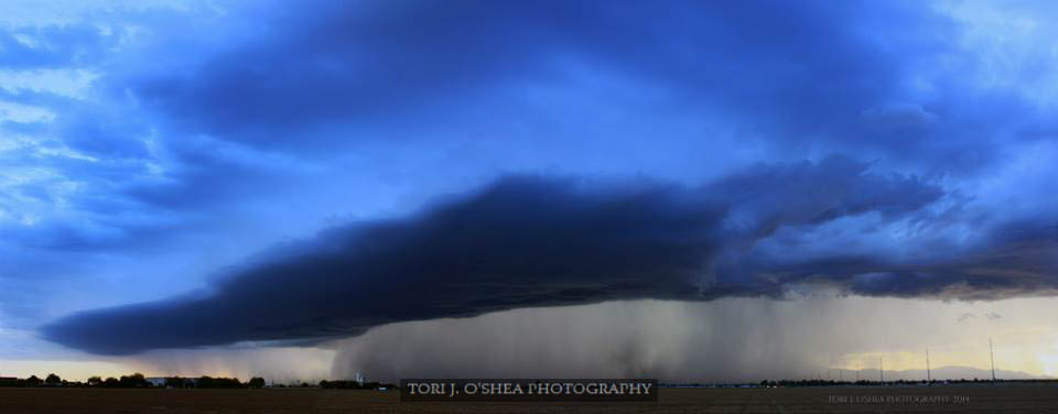 Shelf Cloud over West Phoenix 2014