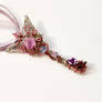 Vintage Key Necklace - Pink Fairy - Sold