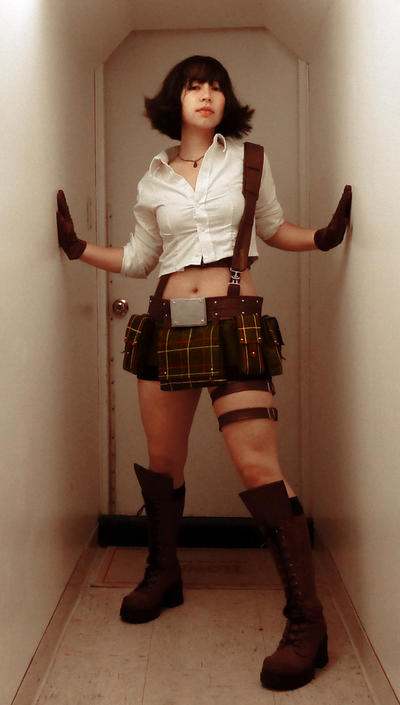 DMC3 Costume. Lady by 25Credo on DeviantArt