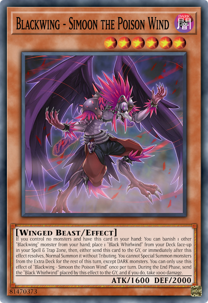 Blackwing - Simoon the Poison Wind by kareemkobaby on DeviantArt