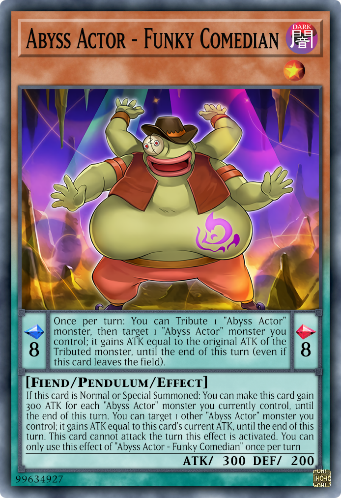 Abyss Actor - Funky Comedian by kareemkobaby on DeviantArt
