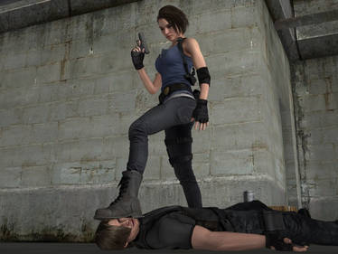 Leon S. Kennedy vs. Jill Valentine