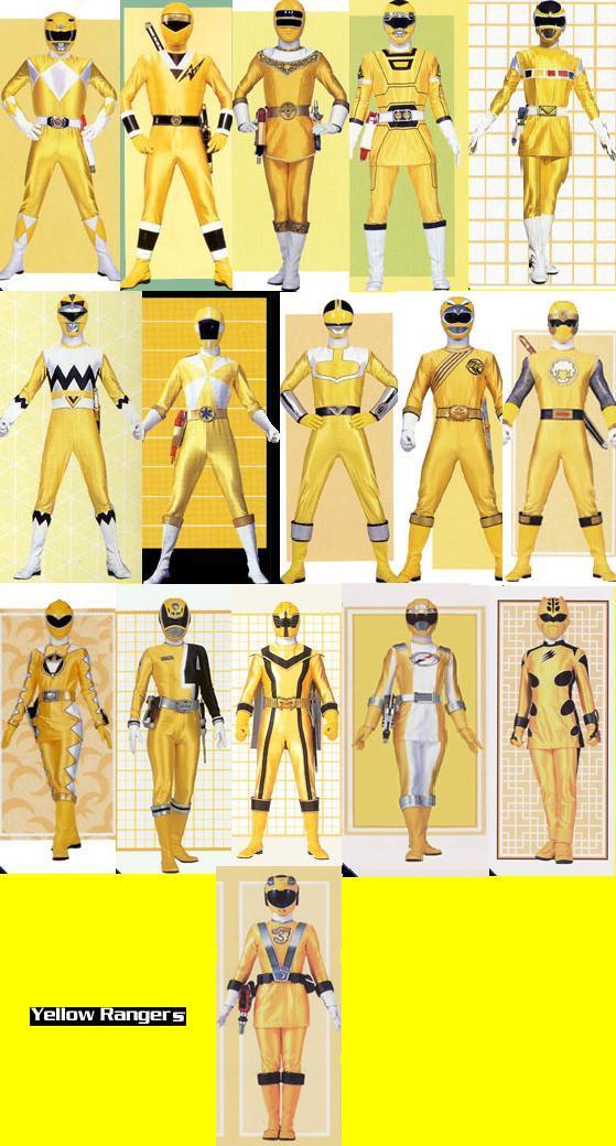 Pinterest Yellow Ranger Yellow Rangers by TommyOliver5 on DeviantArt