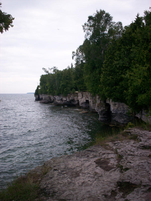 Door county waterfront by EmeraldWolfee on DeviantArt