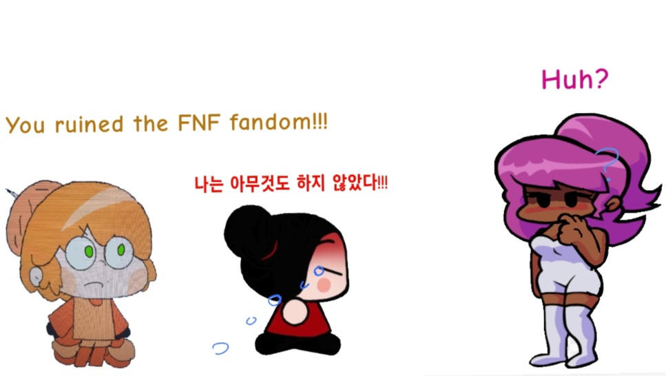 You ruined the FNF fandom! by PomniTheClown on DeviantArt