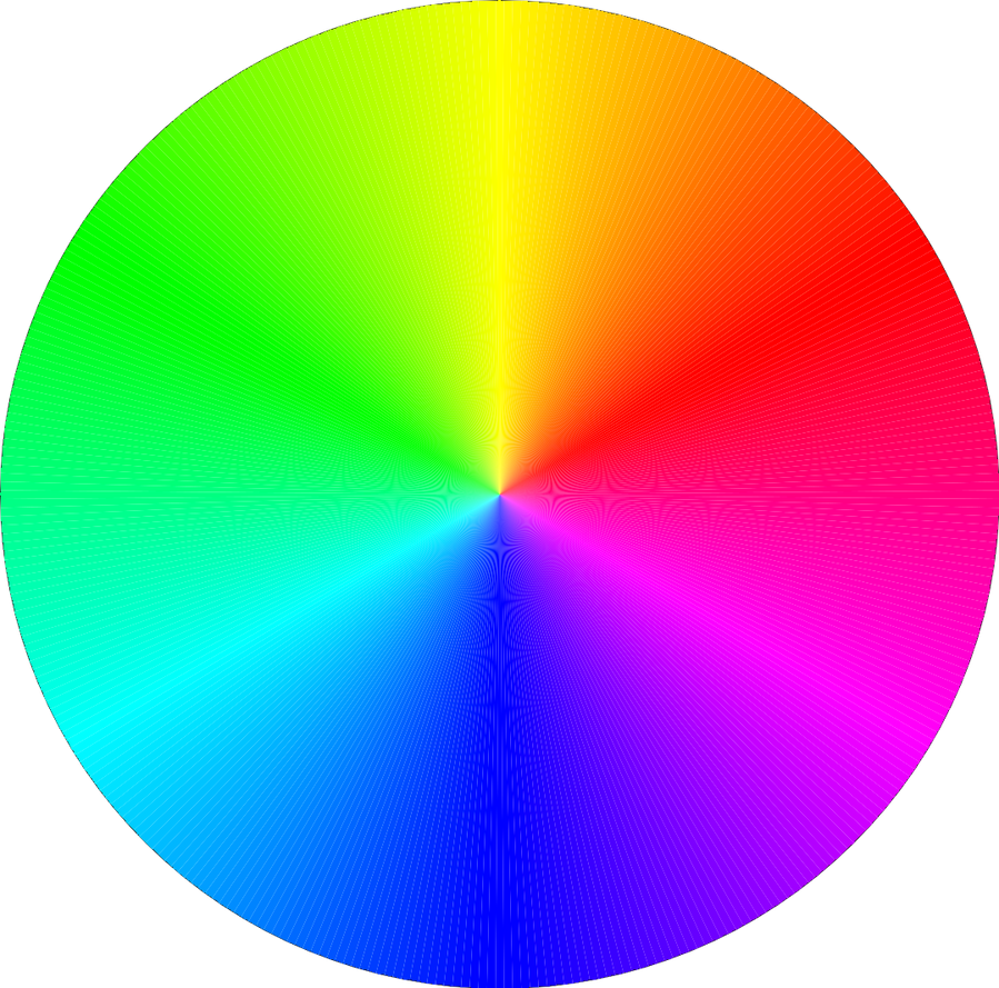RGB Circle Gradient (PNG) by MiroslavaEl on DeviantArt