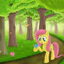 Fluttershy in the Forest