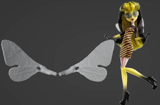 Monster High CAM Bee Wings Replacements