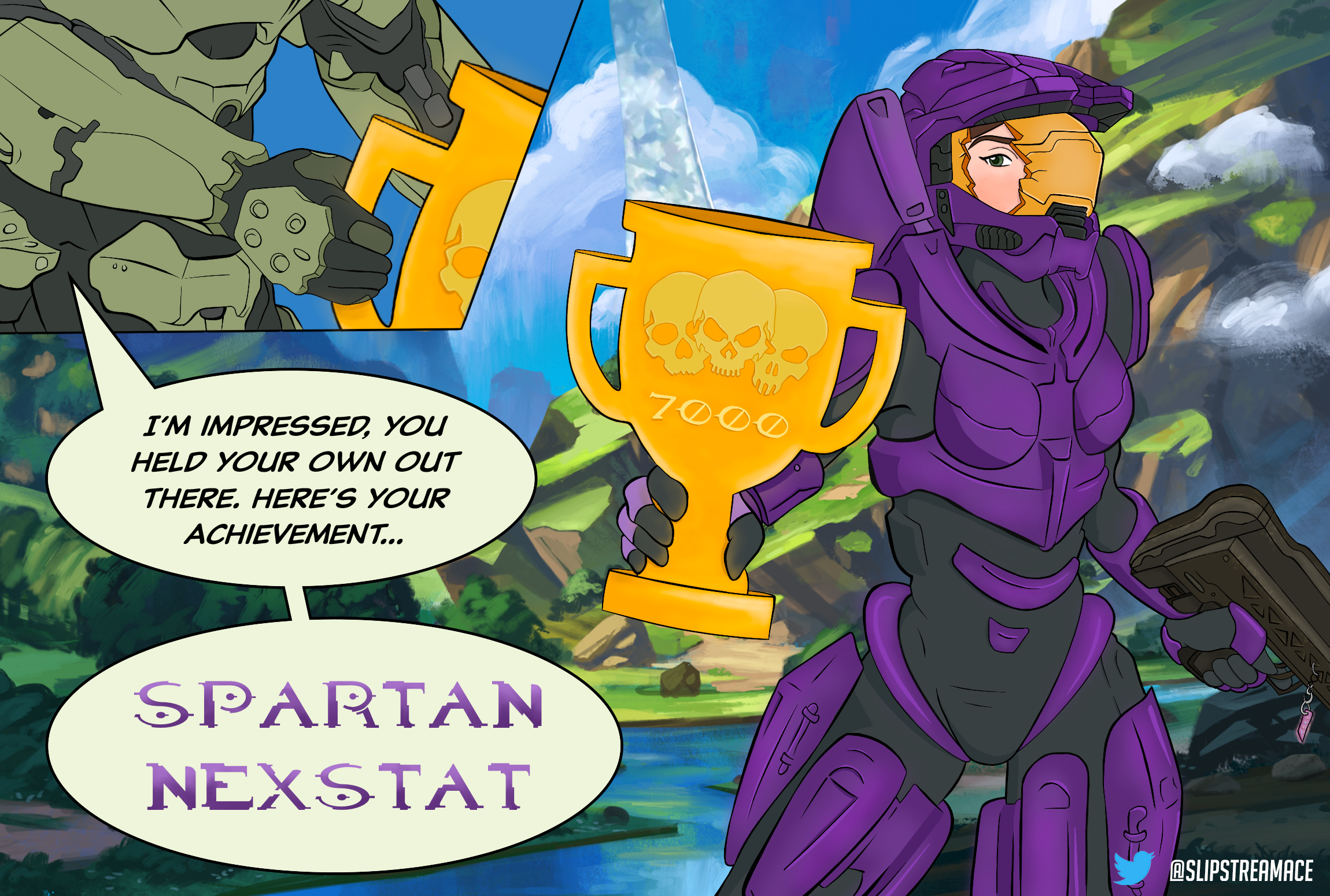 Nexstat Spartan Nexstat - Comic by SwishStream on DeviantArt