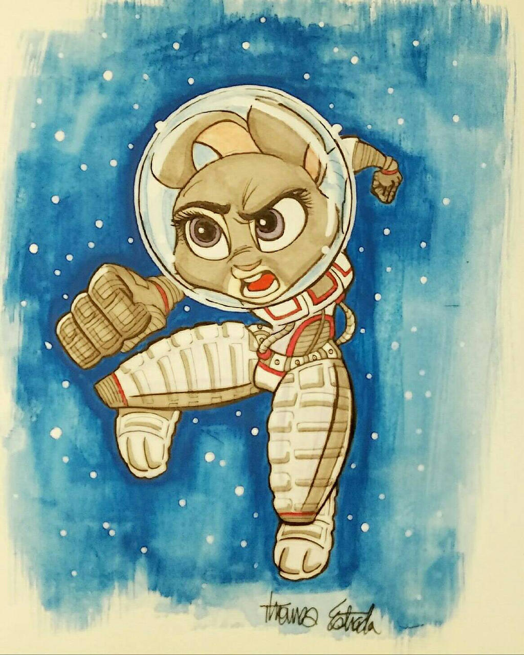 Judy Hopps into Space Commission
