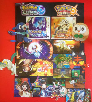 Collage Pokemon sun and moon