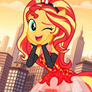 Sunset Shimmer (She has a little bit of magic)