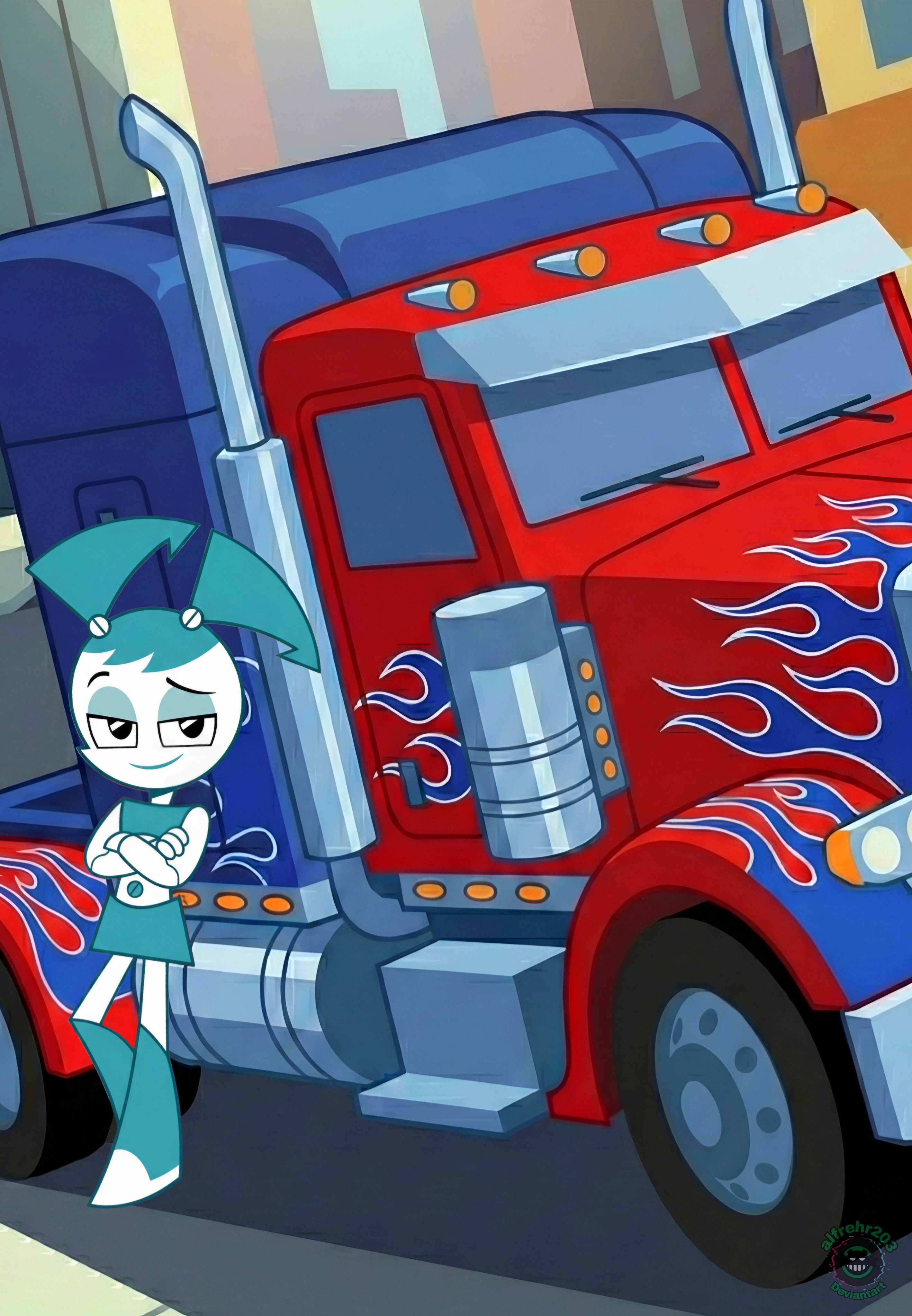 Jenny Wakeman (She found a very peculiar truck)