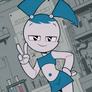 Jenny Wakeman (She poses in the laboratory)