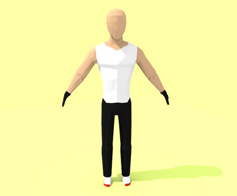 Low poly character training