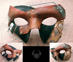 Steampunk masquerade ball mask