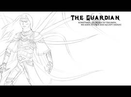 The Guardian - lineart