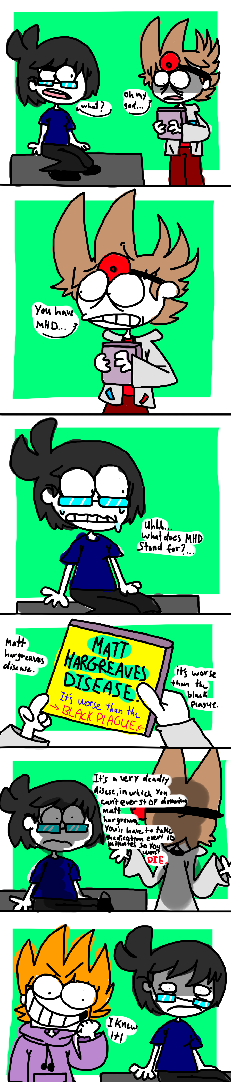 Matt Hargreaves over boyfriend Eddsworld 