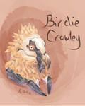 Birdie Crowley Watercolor by SaitouuRyuuji