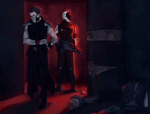 Redwell and Gilbert - Painkiller inc by Sora5005 Redwell and Gilbert - Painkiller inc by Sora5005