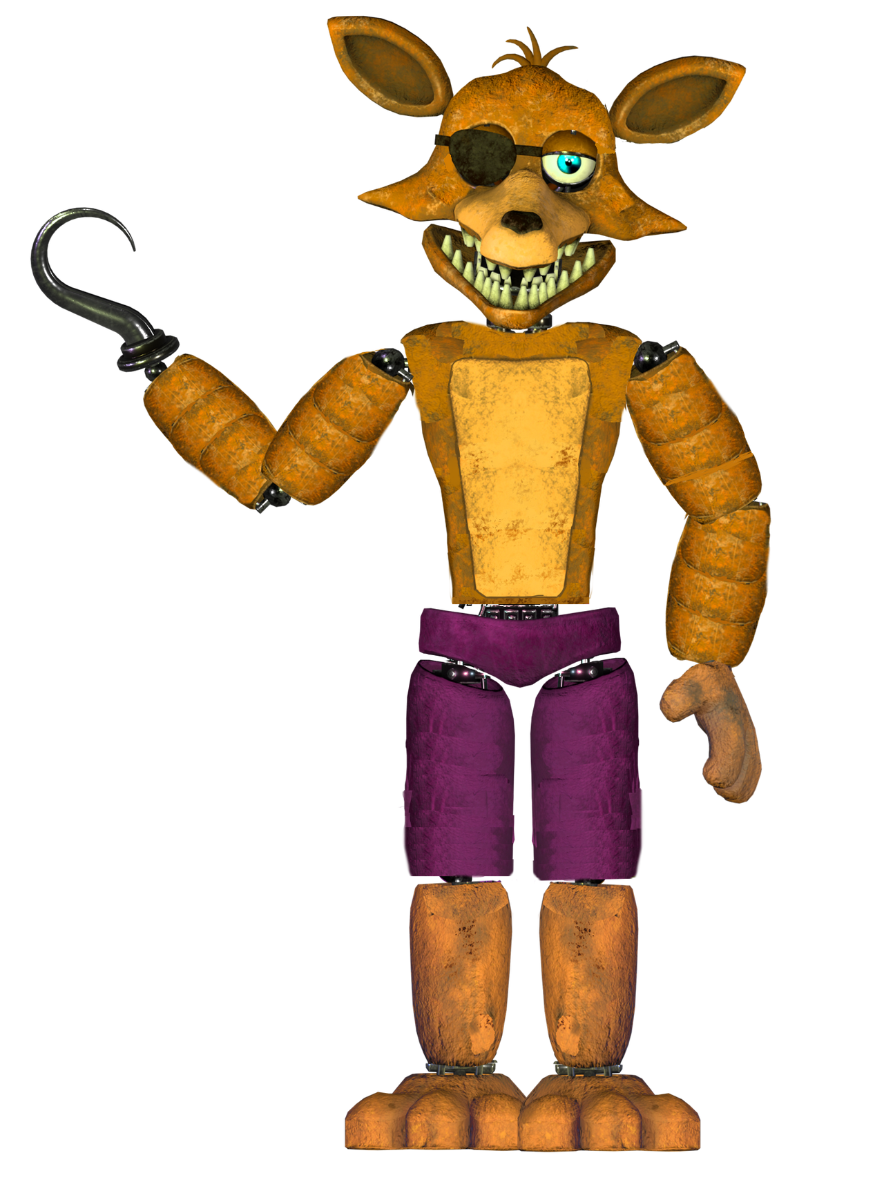 Unwithered Spring Foxy by marcosfnaffan on DeviantArt