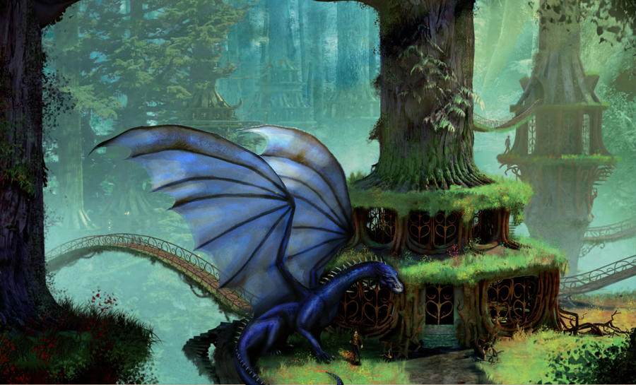 Saphira in Ellesmera