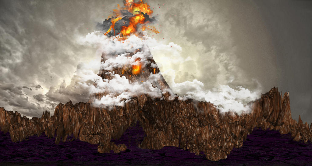 Volcano Deviantart Volcano by mysticmorning2 on DeviantArt