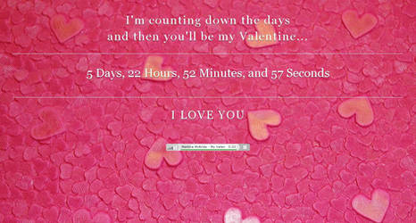 Counting down to Valentine