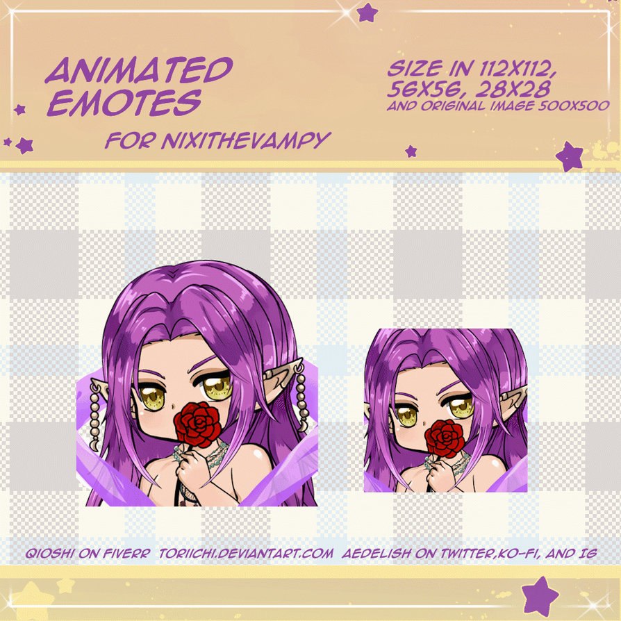 YCH animated commission for nixithevampy by Toriichi on DeviantArt