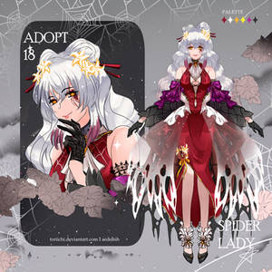 [open auction] adopt 18: Spider Lady