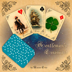 Gentleman`s Lenormand - Baralho Cigano