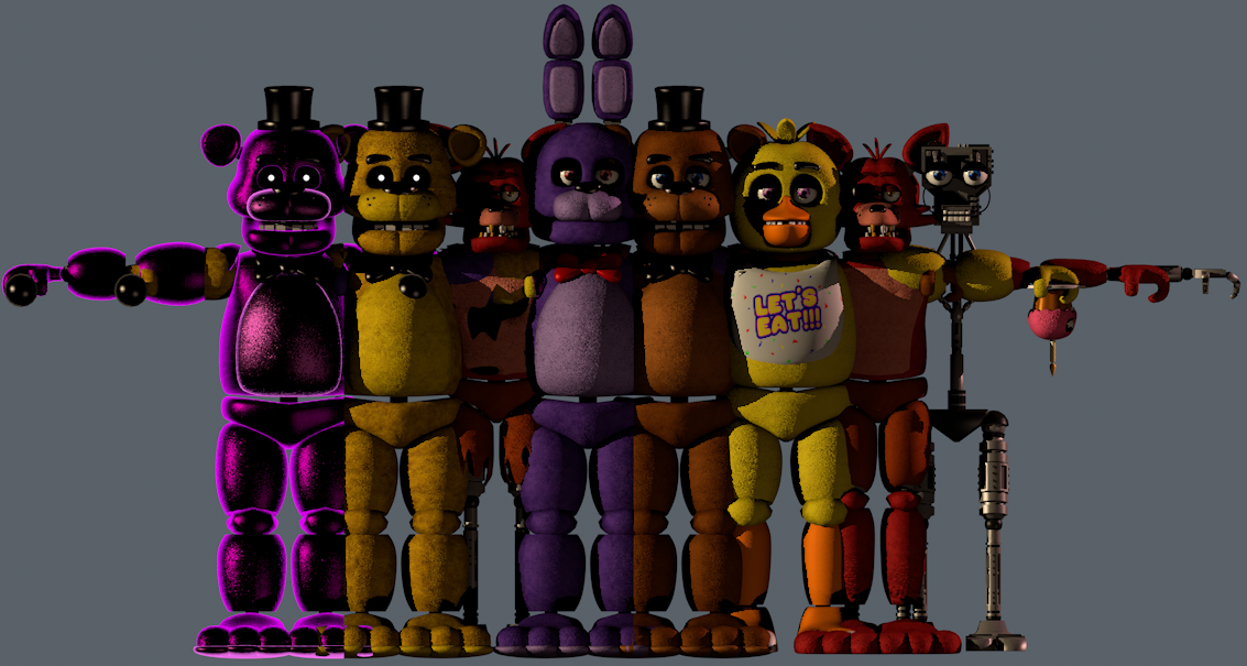 fnaf 1 pack by ea port souger Download by souger222 on DeviantArt