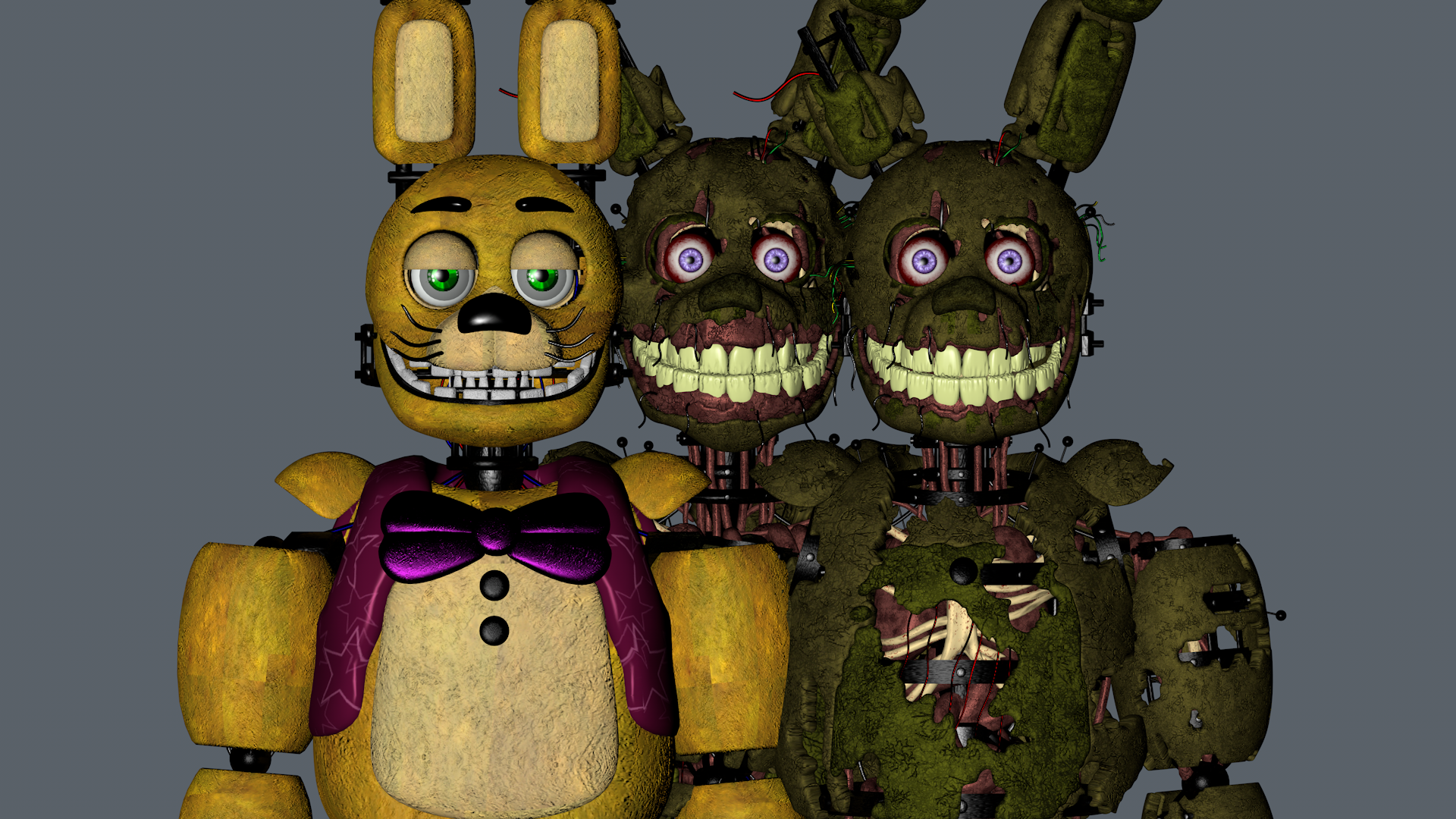 Spring Trap Fallout 4 Mod Enhanced Springtrap Download c4d by souger222 on DeviantArt
