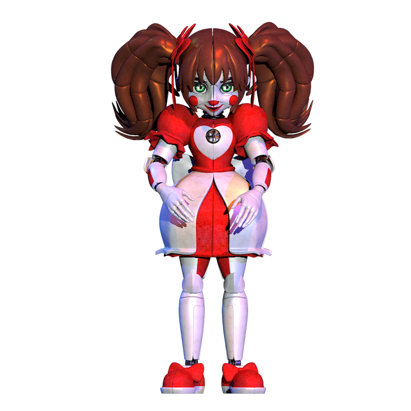 Qutiix Stylised Circus Baby Sister Location - Download Free 3D model by  Qutiix (@joshiisshh) [24f1433]