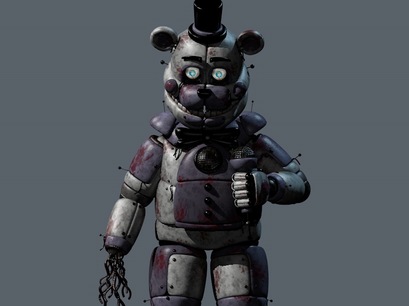 C4DFNAF: Funtime Freddy in FNAF AR by Slaughtrap on DeviantArt