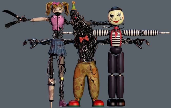 fnaf 1 pack by ea port souger Download by souger222 on DeviantArt