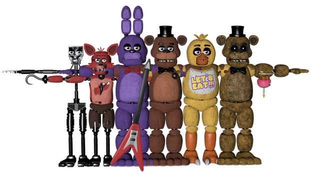 Fnaf Show Stage preview ( FnaF 1 C4D map by chiki by chiki-canal on  DeviantArt