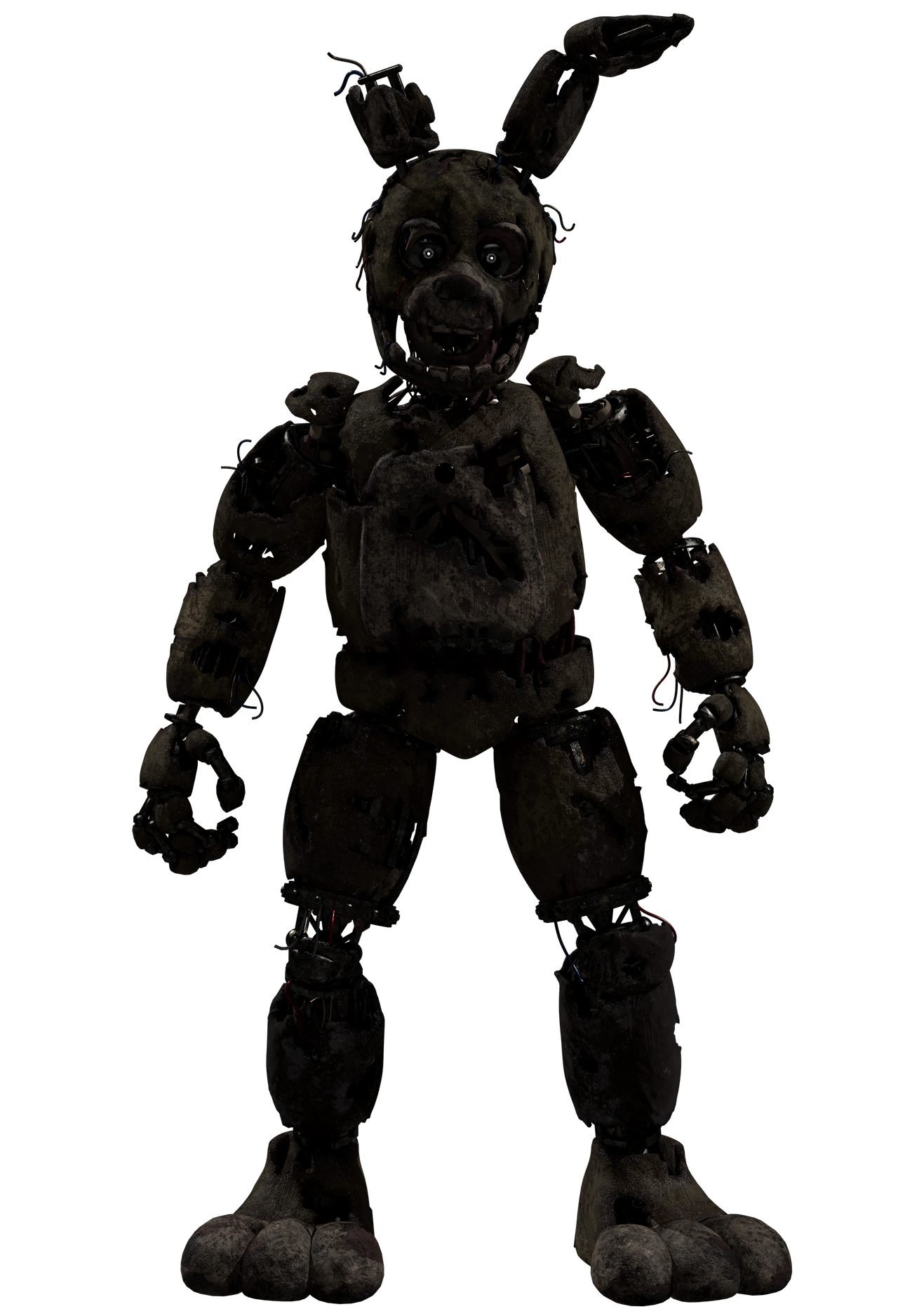 Springtrap V2 Stylized Springtrap V2 Download C4d by souger222 on DeviantArt