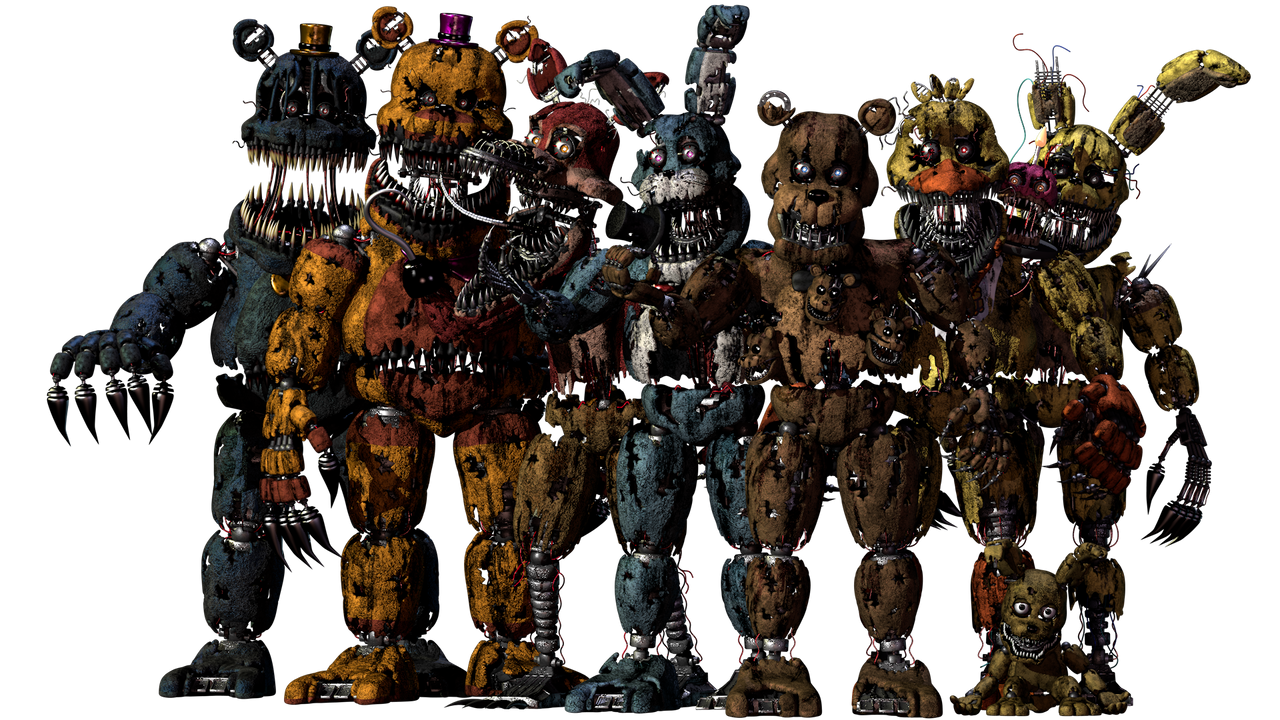 FNaF/C4D] - FNaF 4 Pack By EA No-Root by fazred on DeviantArt