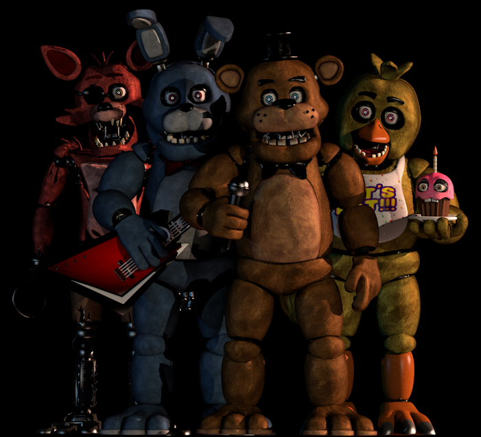 FNAF4 Nightmare Models RELEASE by Torres4 on DeviantArt