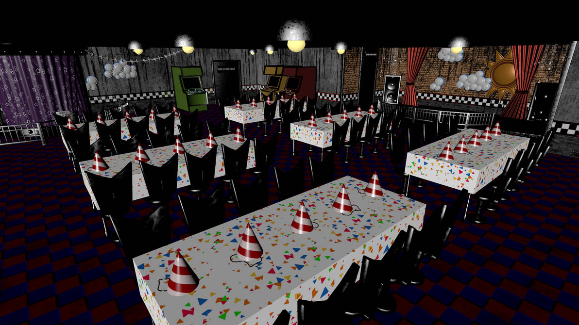 FNaF 1 Map Release C4d by souger222 on DeviantArt