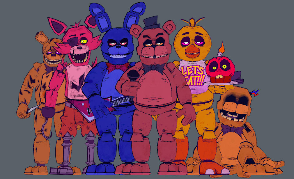 Stylized Five Nights At Freddy s Release C4d By Souger222 On DeviantArt stylized-five-nights-at-freddy-s-release-c4d-by-souger222-on-deviantart
