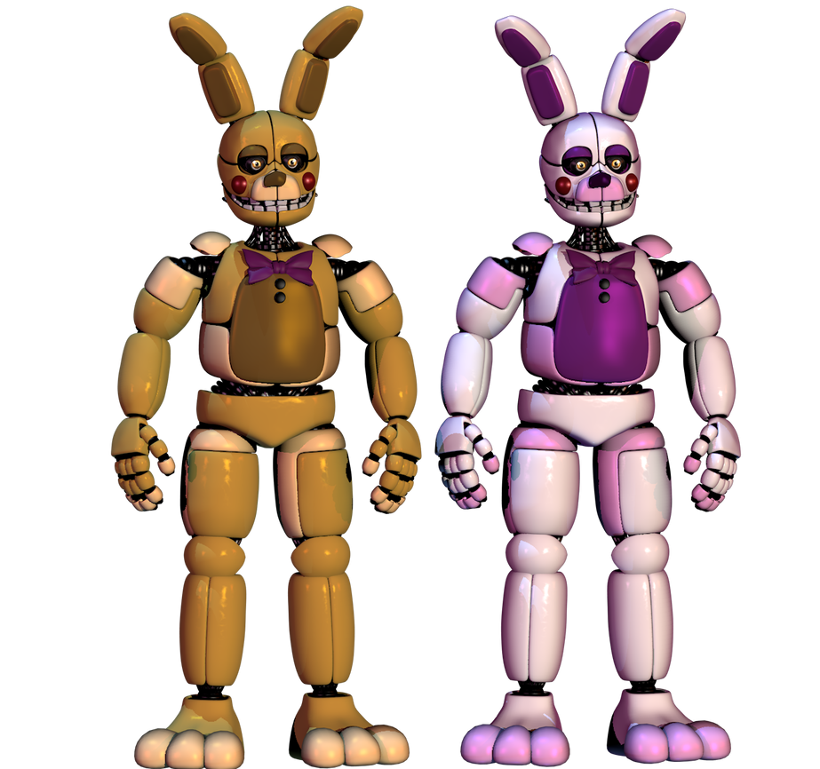 Funtime Springbonnie Release C4D by souger222 on DeviantArt