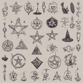 Witch symbols