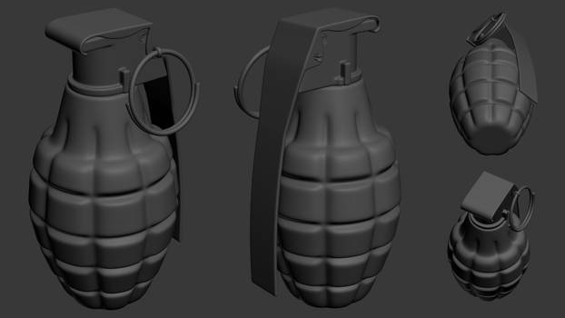 WW2 US Grenade