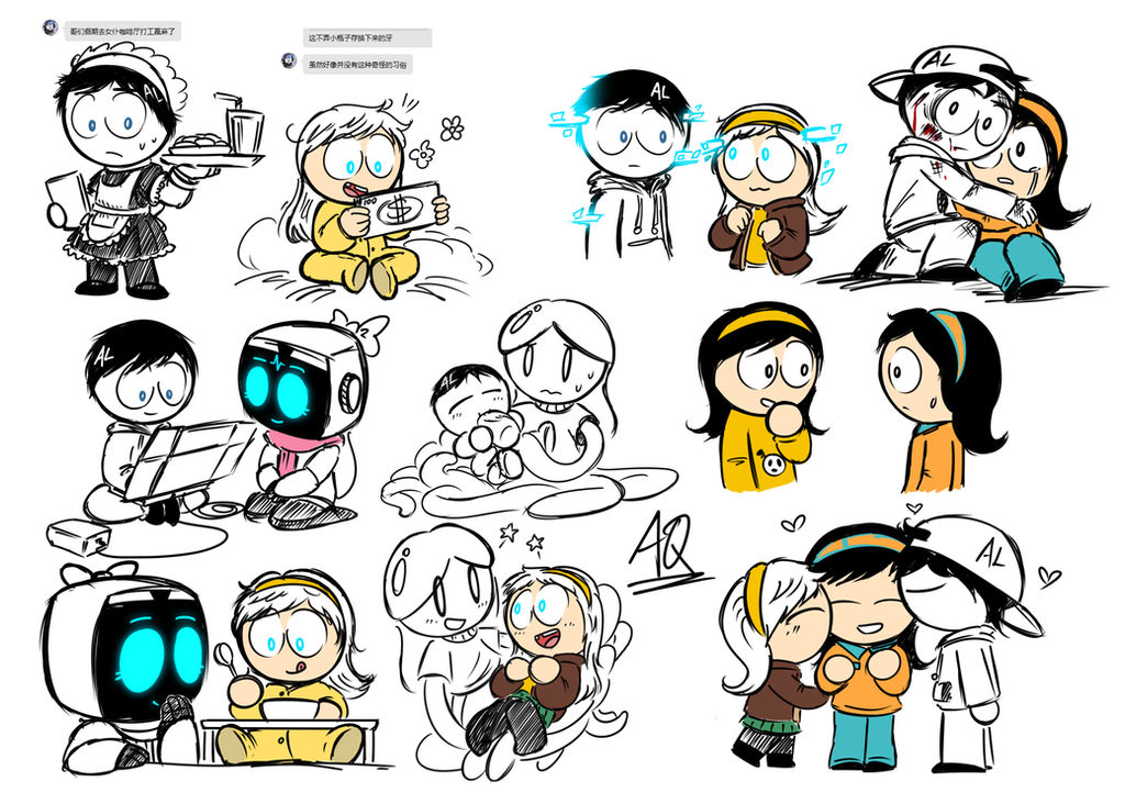 Deviantart Al 20240224 - AL and Alie by aq1218 on DeviantArt
