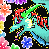 My pixel flowers by DarkAfi4