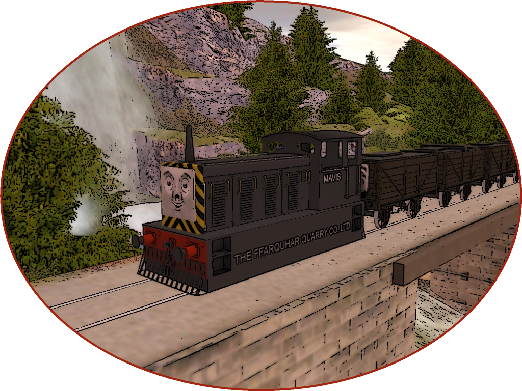 Railway Series Portraits - Mavis by wildnorwester on DeviantArt